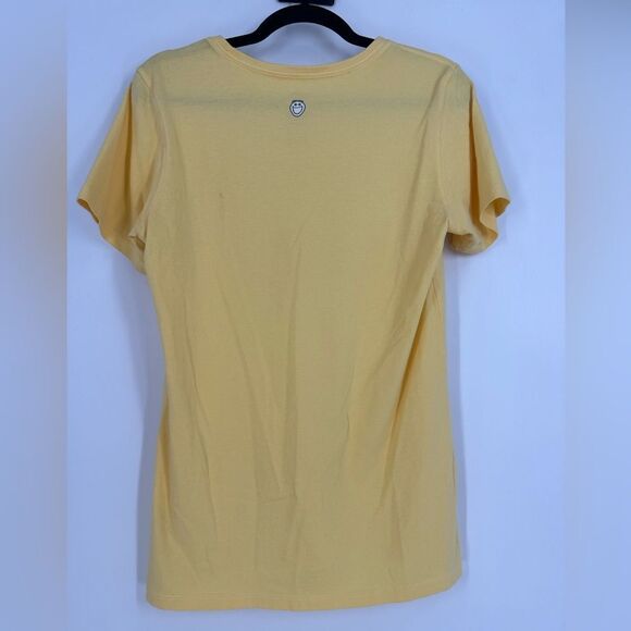 LIFE IS GOOD Bundle of 2 Gray & Yellow Short Sleeve T-Shirts Sz M - Picture 11 of 14